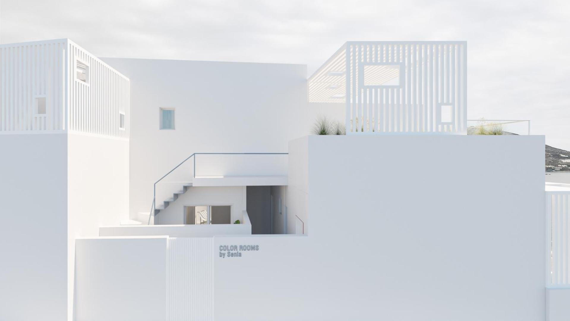 Hotel Aegean Colors Paros Naoussa Exterior foto