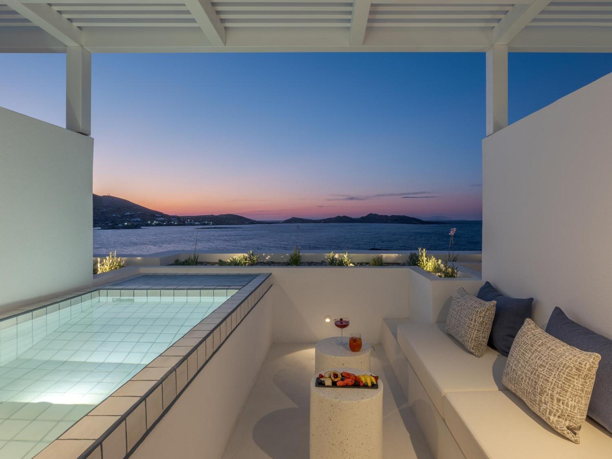 Hotel Aegean Colors Paros Naoussa Exterior foto