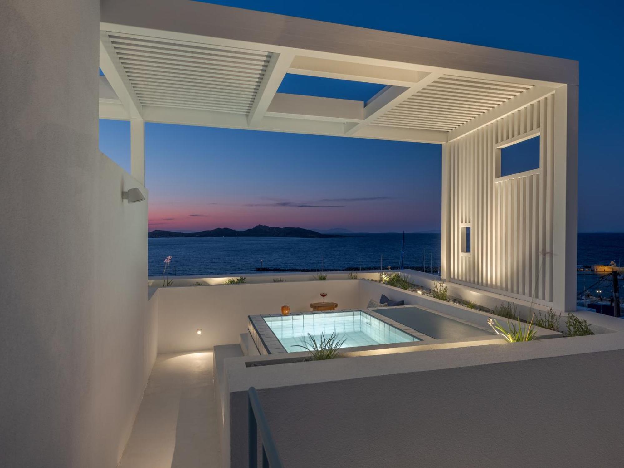 Hotel Aegean Colors Paros Naoussa Exterior foto