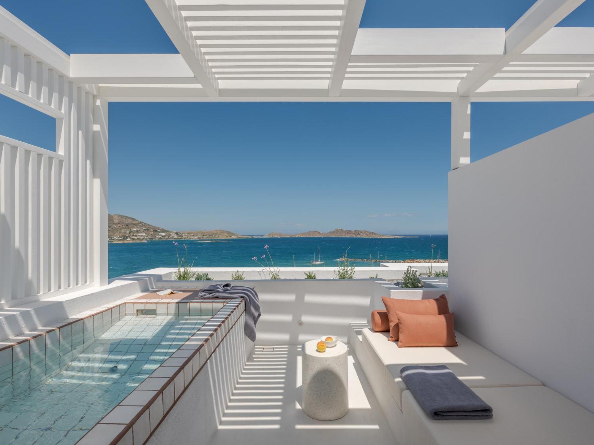 Hotel Aegean Colors Paros Naoussa Exterior foto