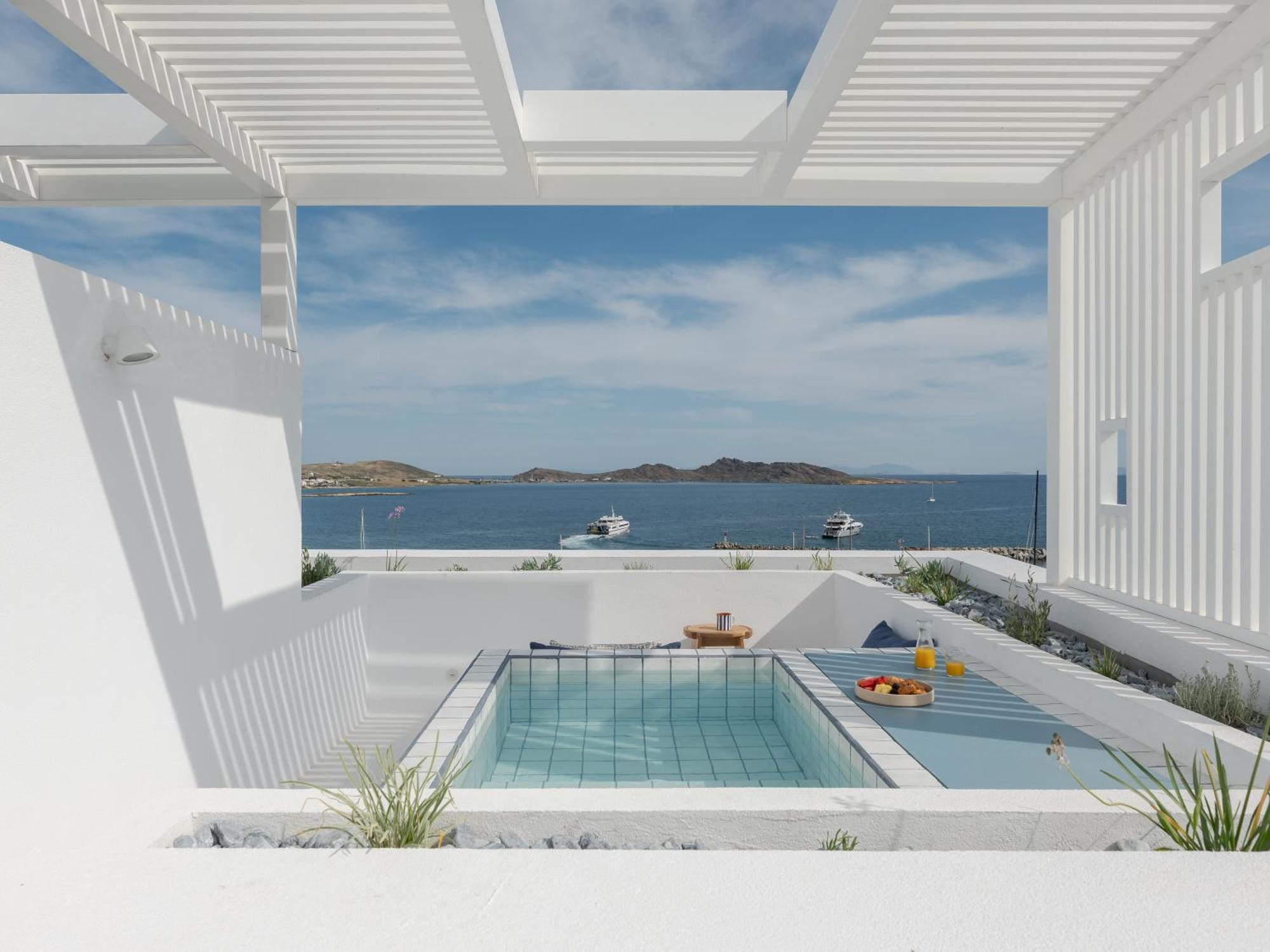 Hotel Aegean Colors Paros Naoussa Exterior foto