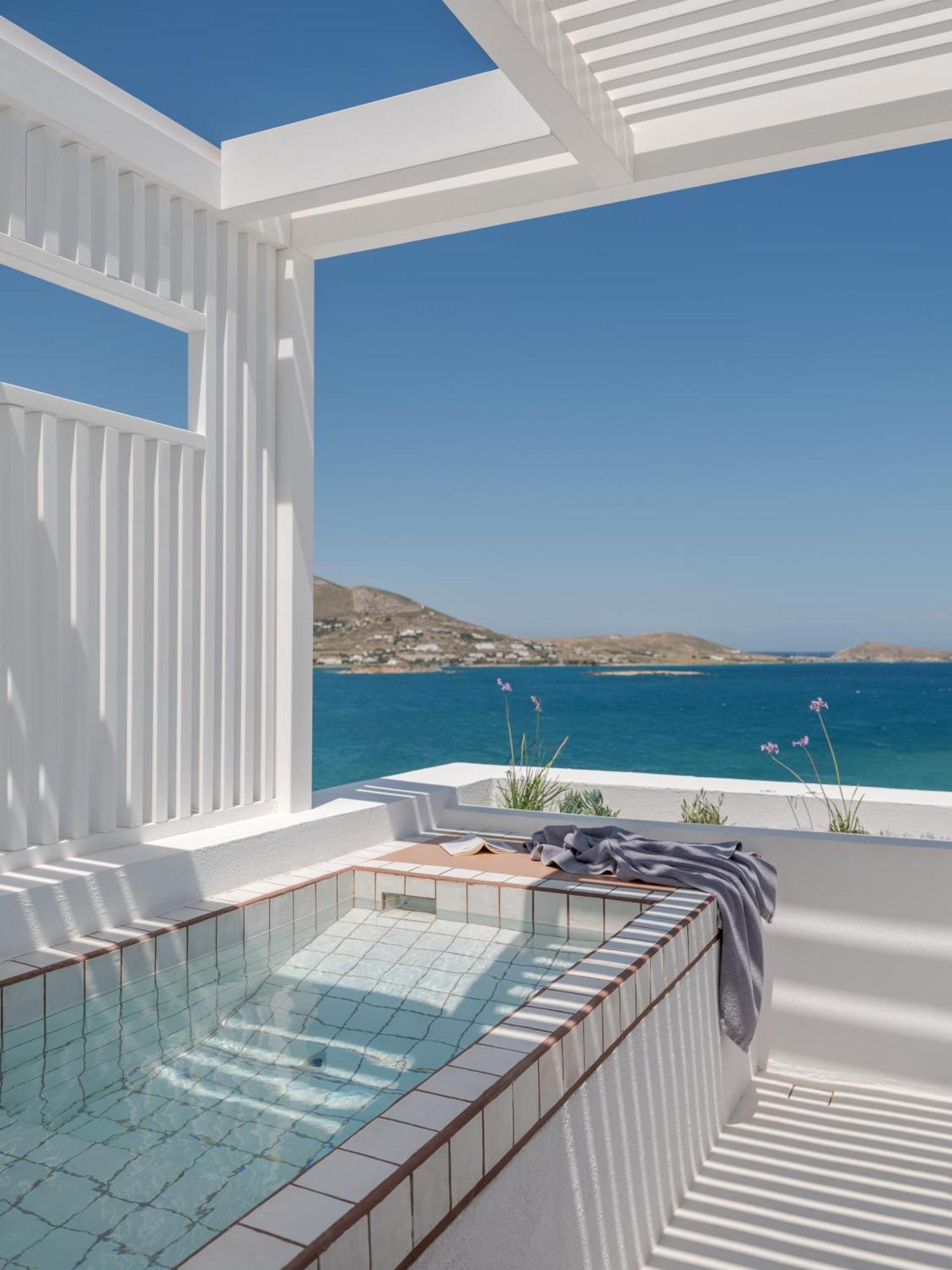 Hotel Aegean Colors Paros Naoussa Exterior foto